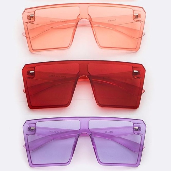 Iconic Color Shield Sunglasses - Picture 4 of 9
